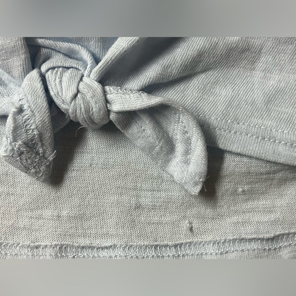 Sonoma Girls Tie Front Unicorn T-Shirt. Girls Tee Size 12 Light Blue Tee Kohl's - Picture 6 of 6